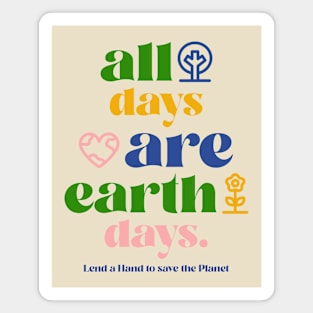 Earth Day Save The Planet Go Green Environmentalist Environment Magnet